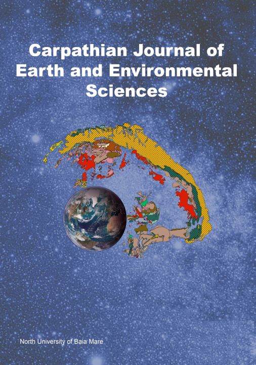 Cover of Carpathian Journal of Earth And Environment Sciences