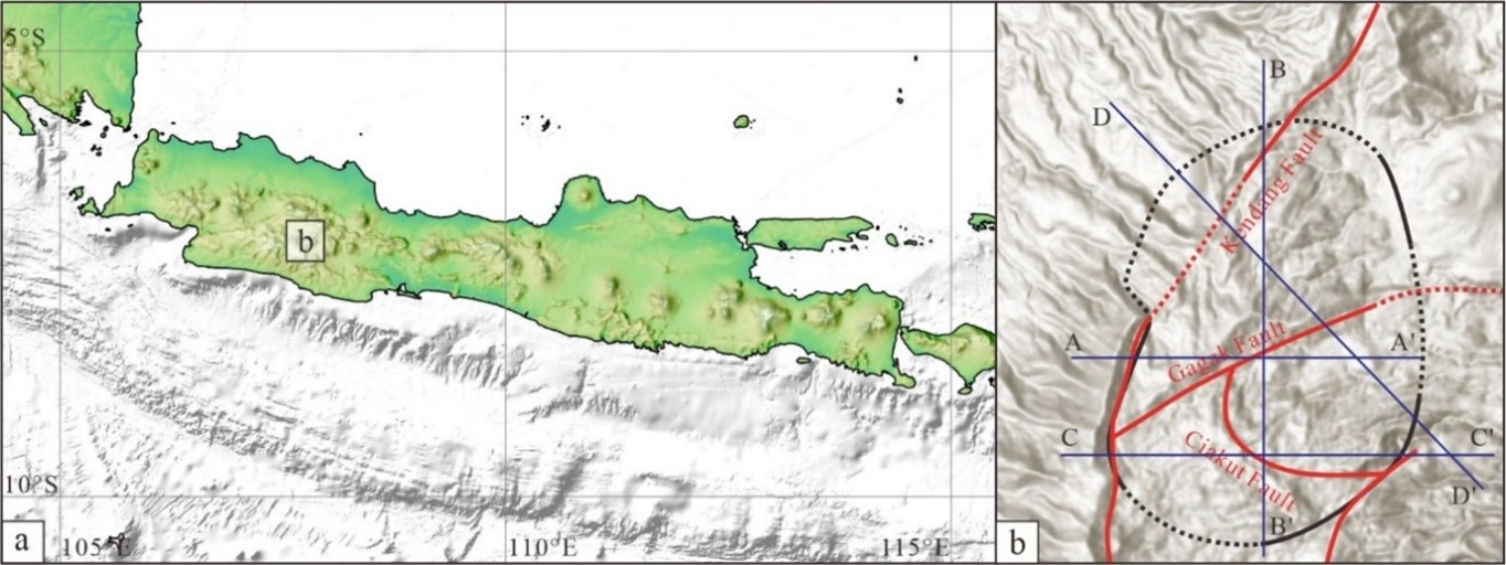 Figure 9. Tectonic location of the Darajat geothermal field in West Java (Intani et al., 2020).